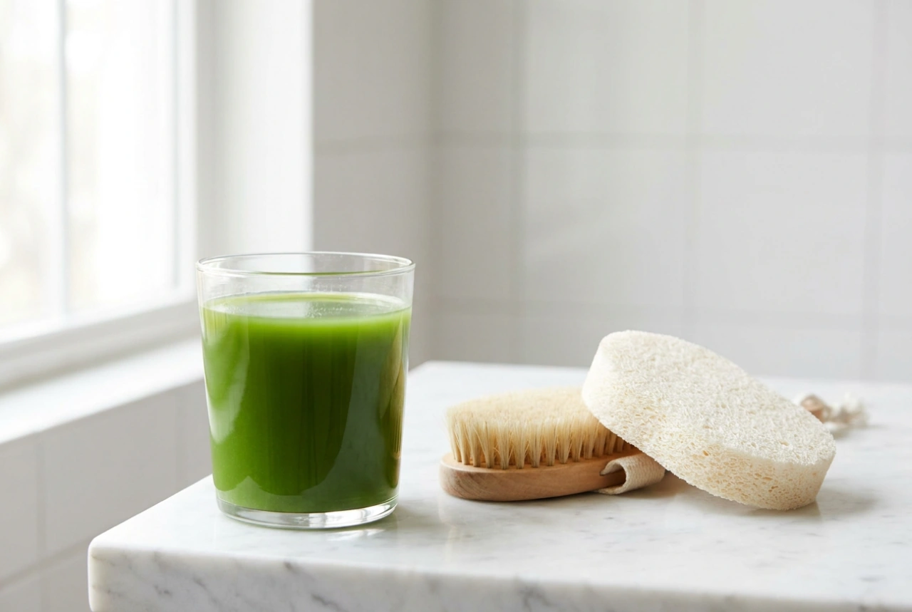 Hoe maak je een sapcentrifuge of slowjuicer schoon na het persen van groen sap