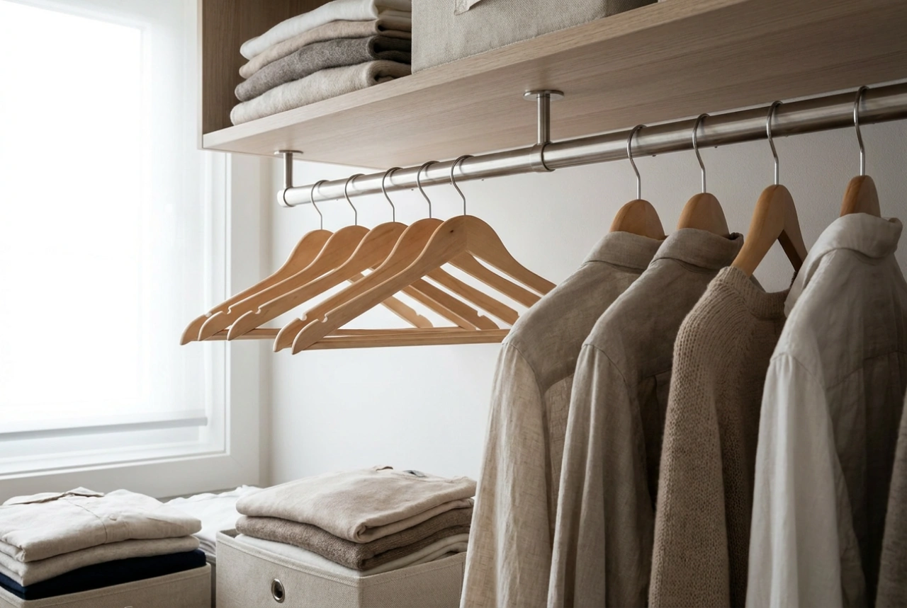 Hoe een hangende kledingorganizer de capaciteit van je kledingkast vergroot
