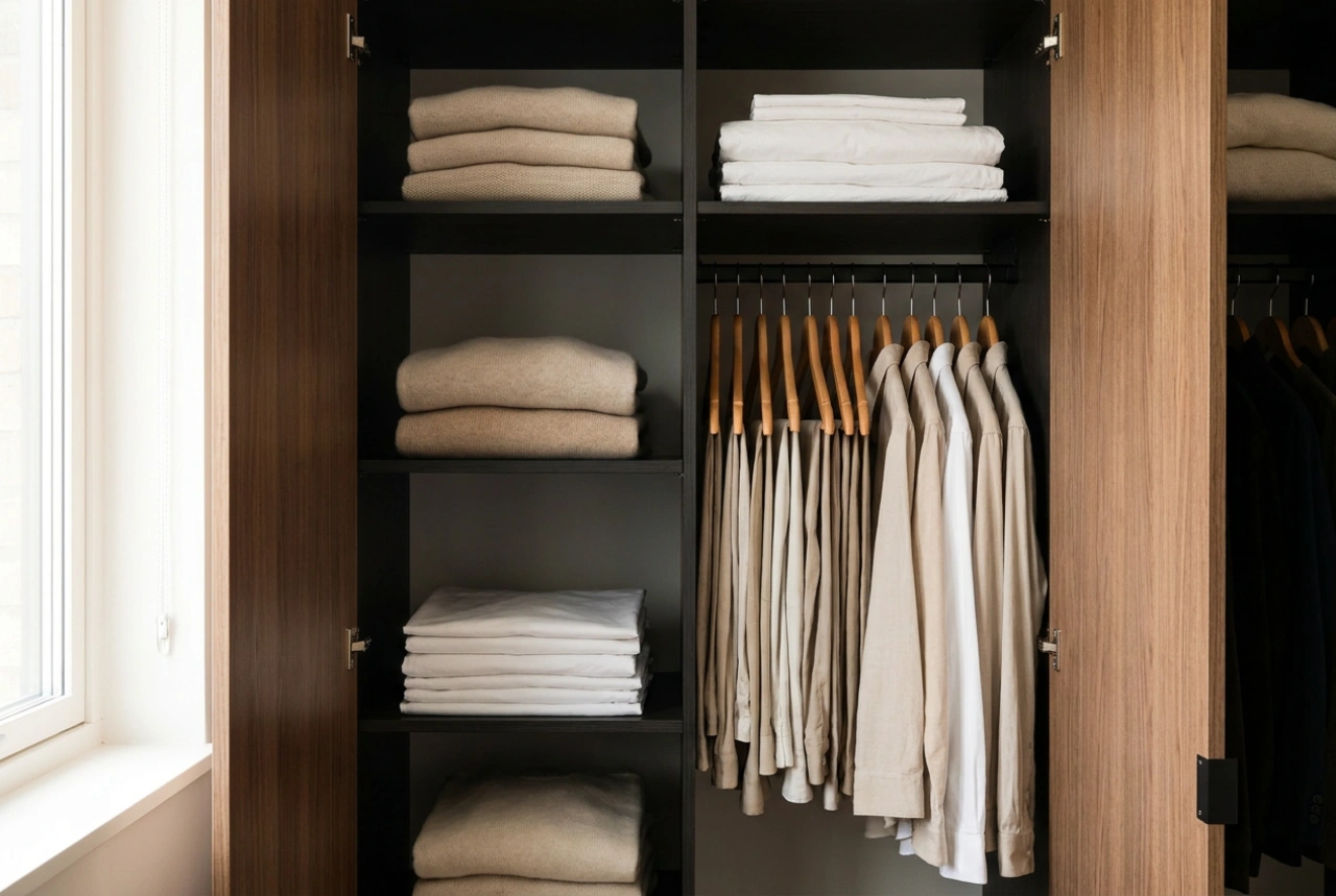 Hoe kies je een stijlvolle kledingkast voor de slaapkamer zonder in te leveren op orde