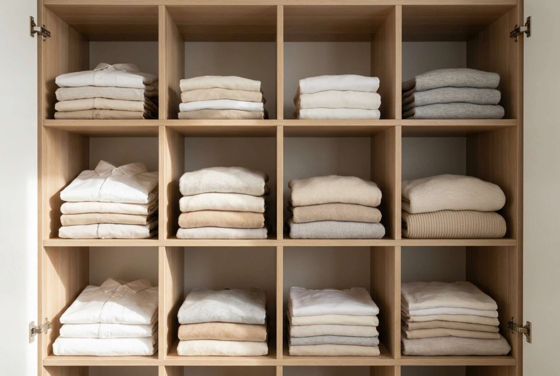 Hoe u legplanken inricht in een maatwerkkast voor uw kleding