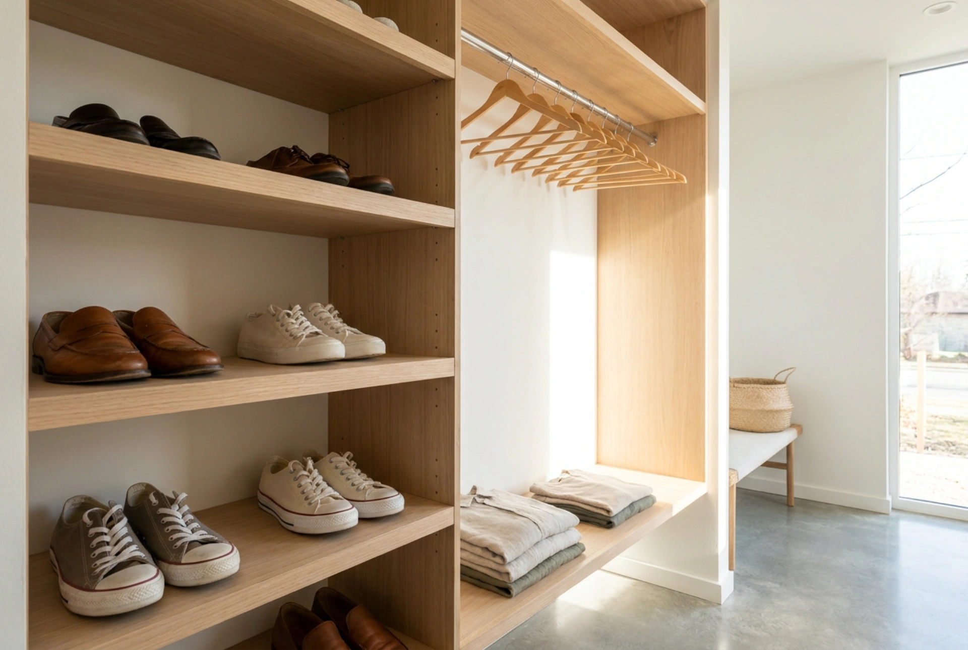 Hoe verdeel je een gangkast efficiënt voor jassen en schoenen