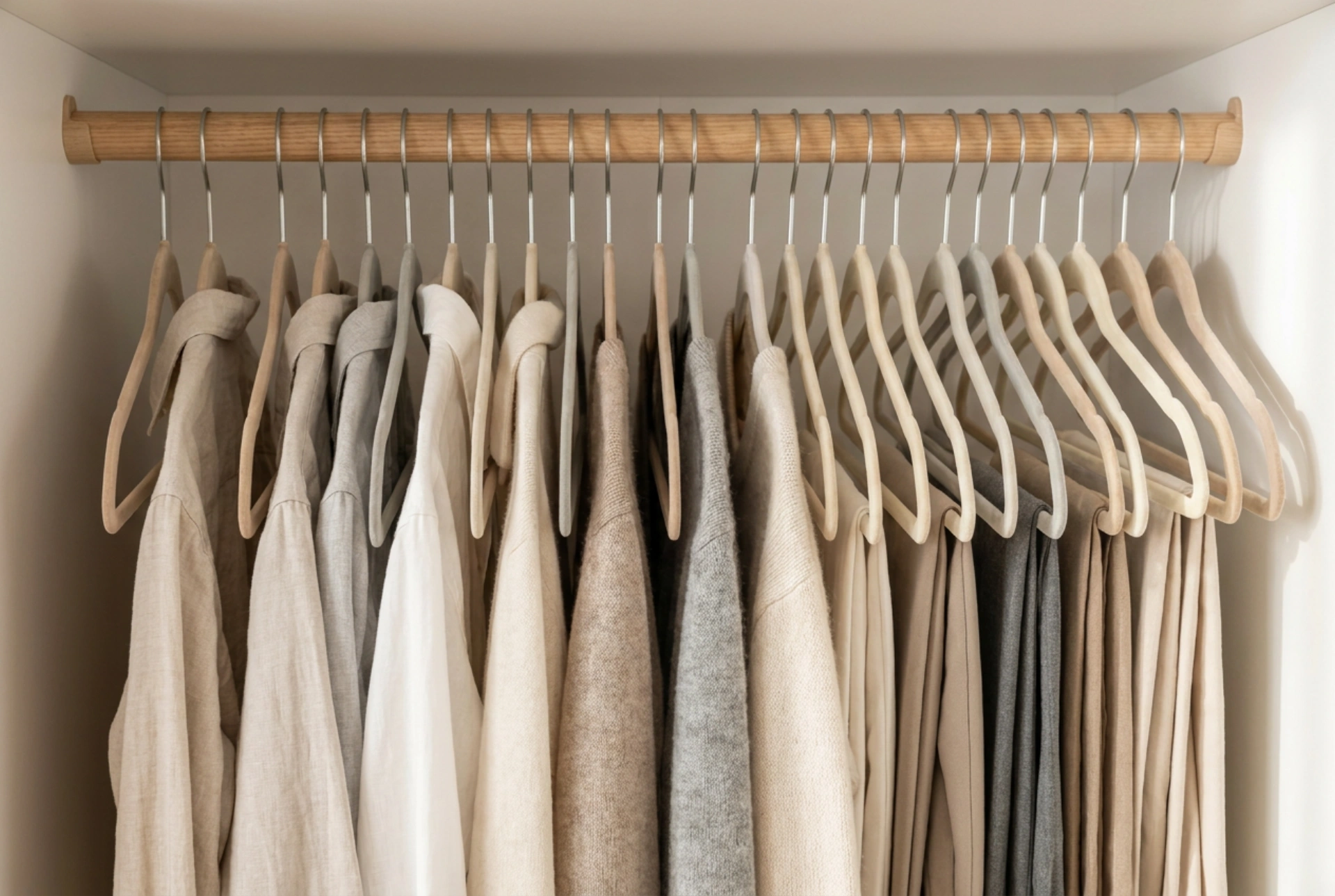 Kinderkleerhangers kiezen voor een kleine kledingkast