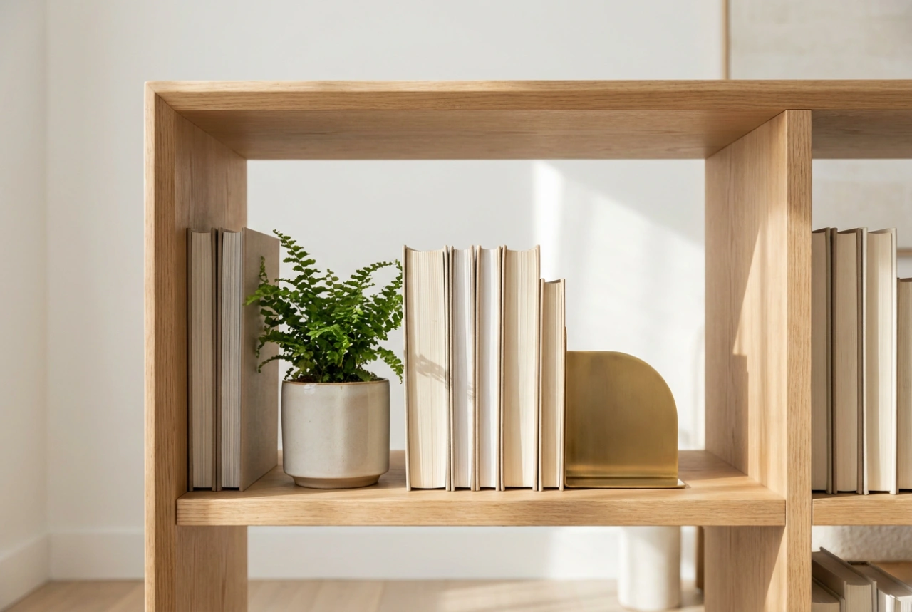 Hoe een houten boekenkast in te richten voor blijvende orde
