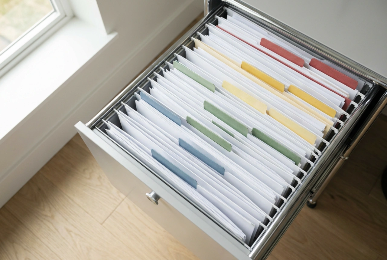 Documenten organiseren in een metalen archiefkast: een systematische aanpak