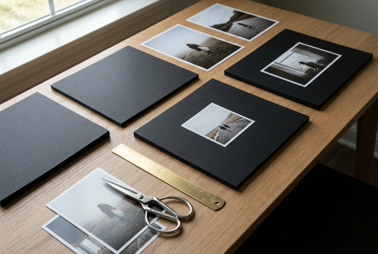 Hoe kies je de juiste foto-indeling voor donkere albumpagina's