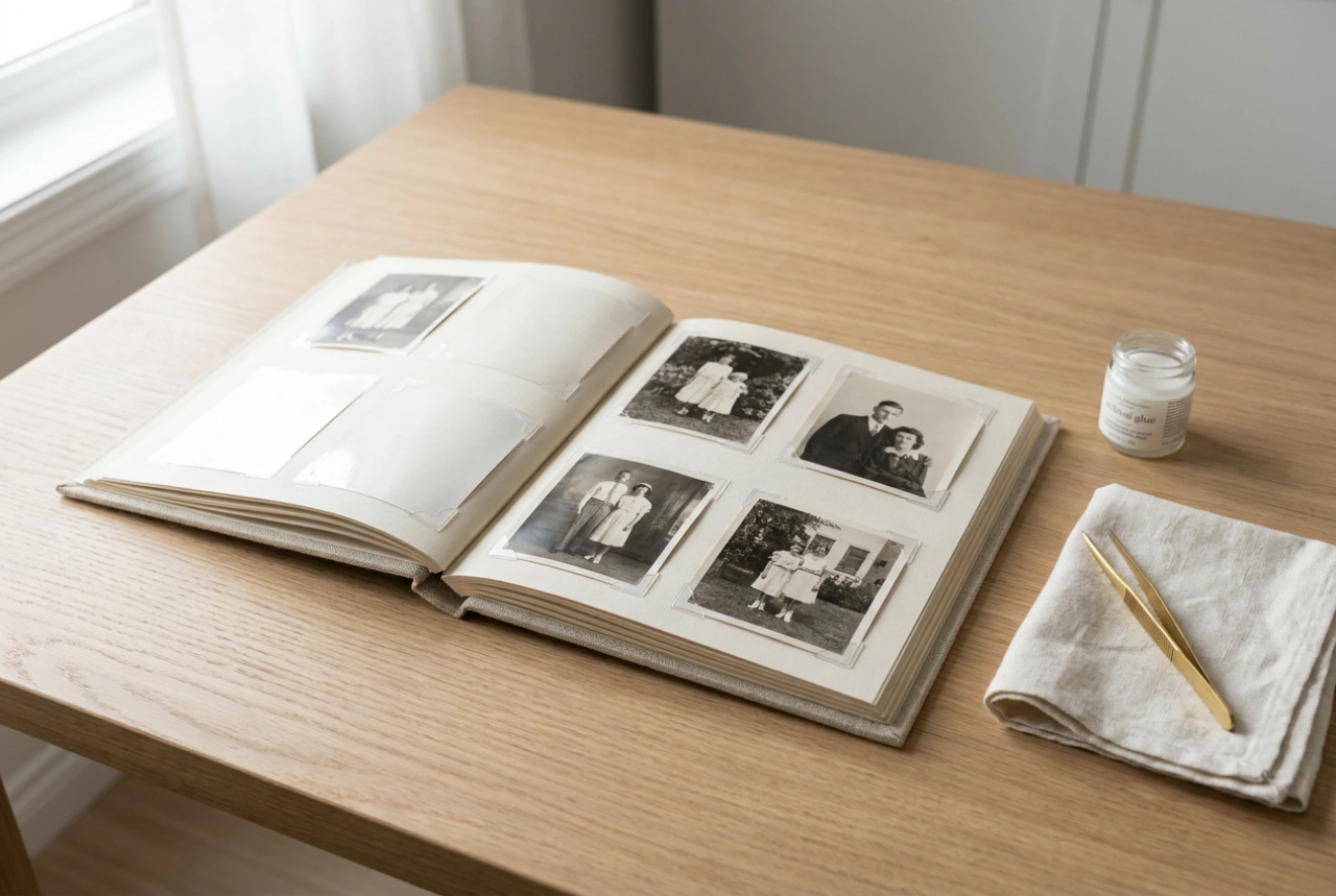 Bewezen technieken voor het beschrijven van een traditioneel fotoalbum