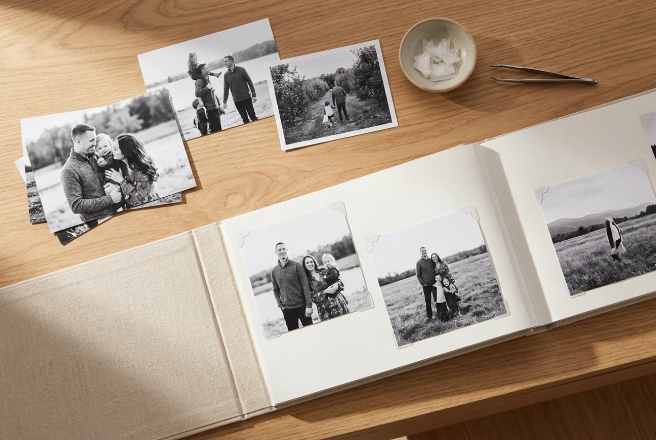 Hoe sorteer je vakantiefoto's chronologisch in een fysiek album