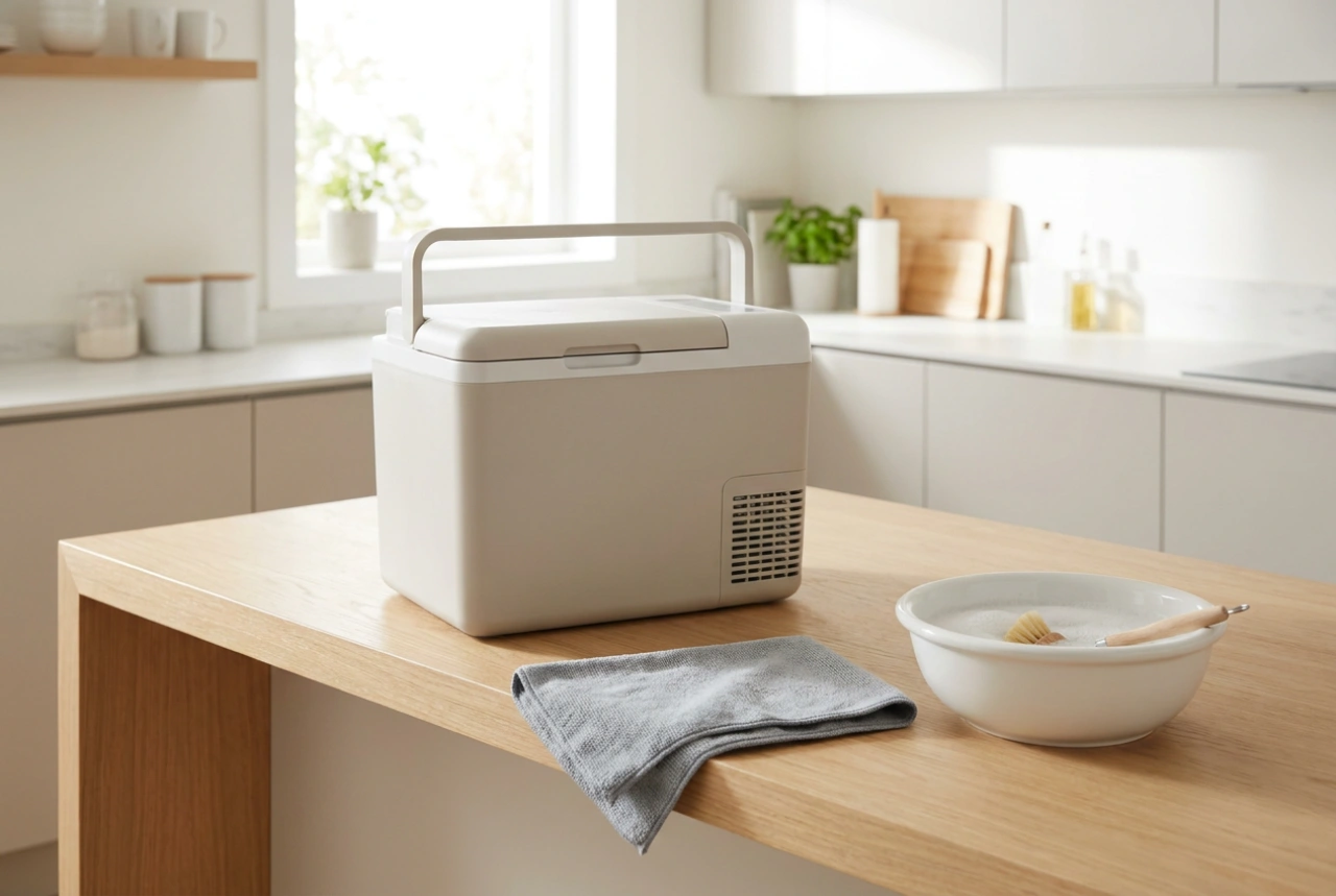 Hoe reinig je een compressorkoelbox voor de winteropslag