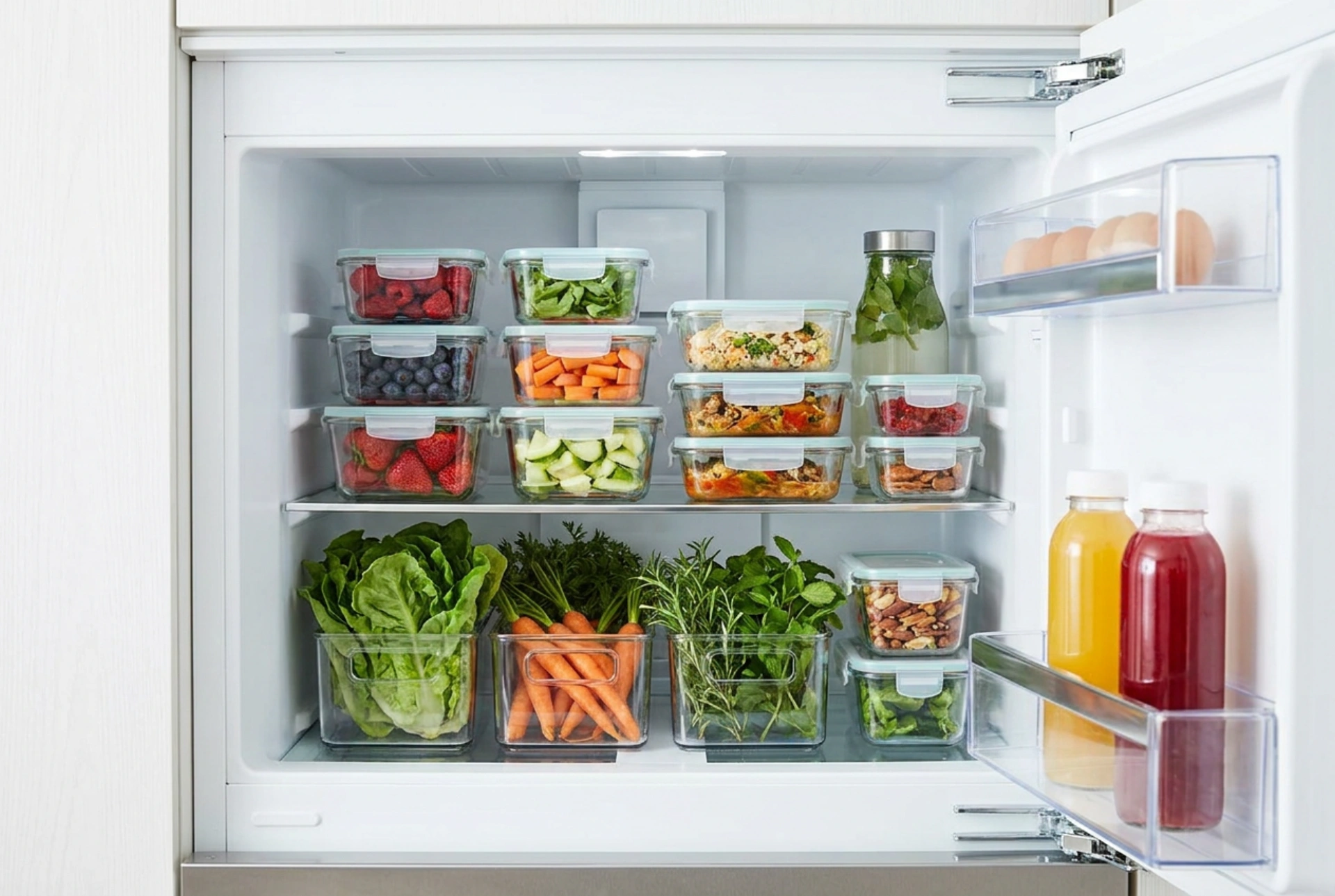 Hoe organiseer je een kleine koelkast met vriezer efficiënt