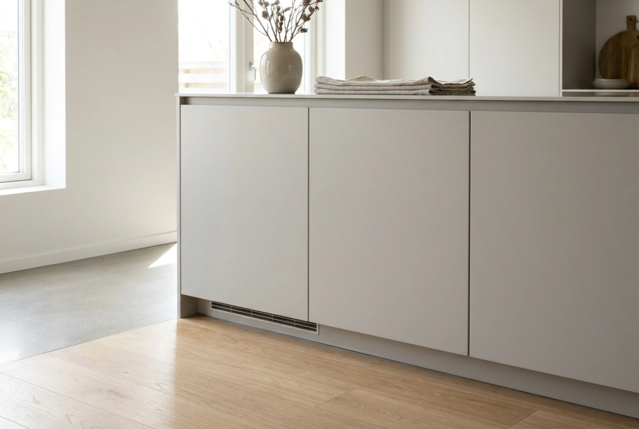 Hoe installeer je een onderbouw inbouwkoelkast met goede ventilatie
