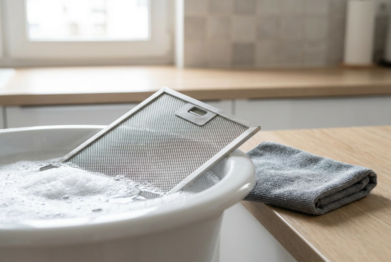 Bewezen methode voor een schone afzuigkapfilter