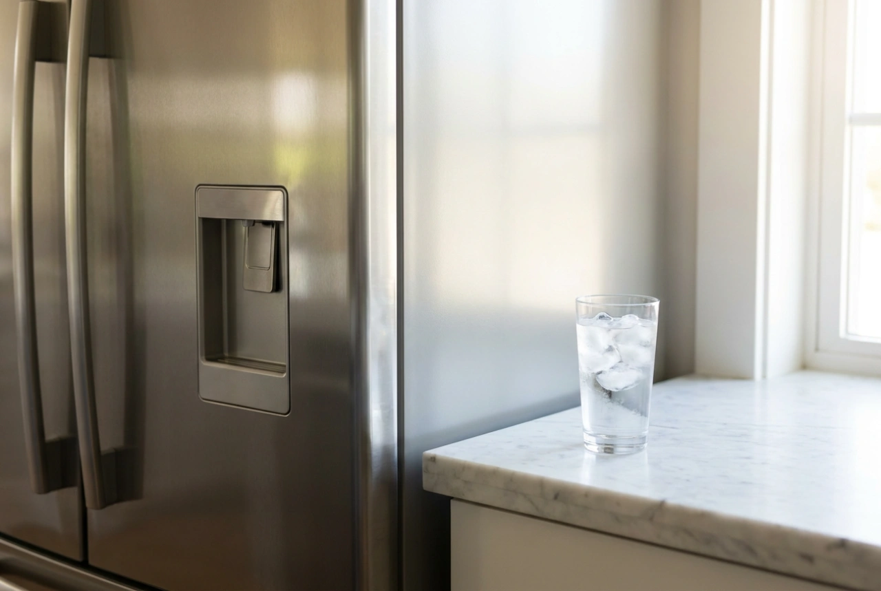 Hoe onderhoud je een koelkast met waterdispenser en ijsblokjesmaker