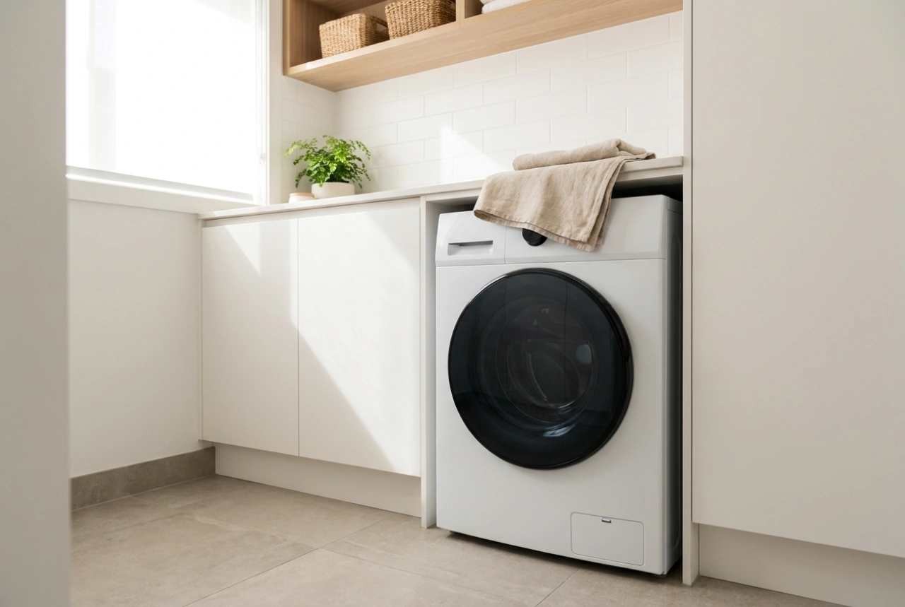 De kleinste voorlader wasmachine voor zeer kleine nissen